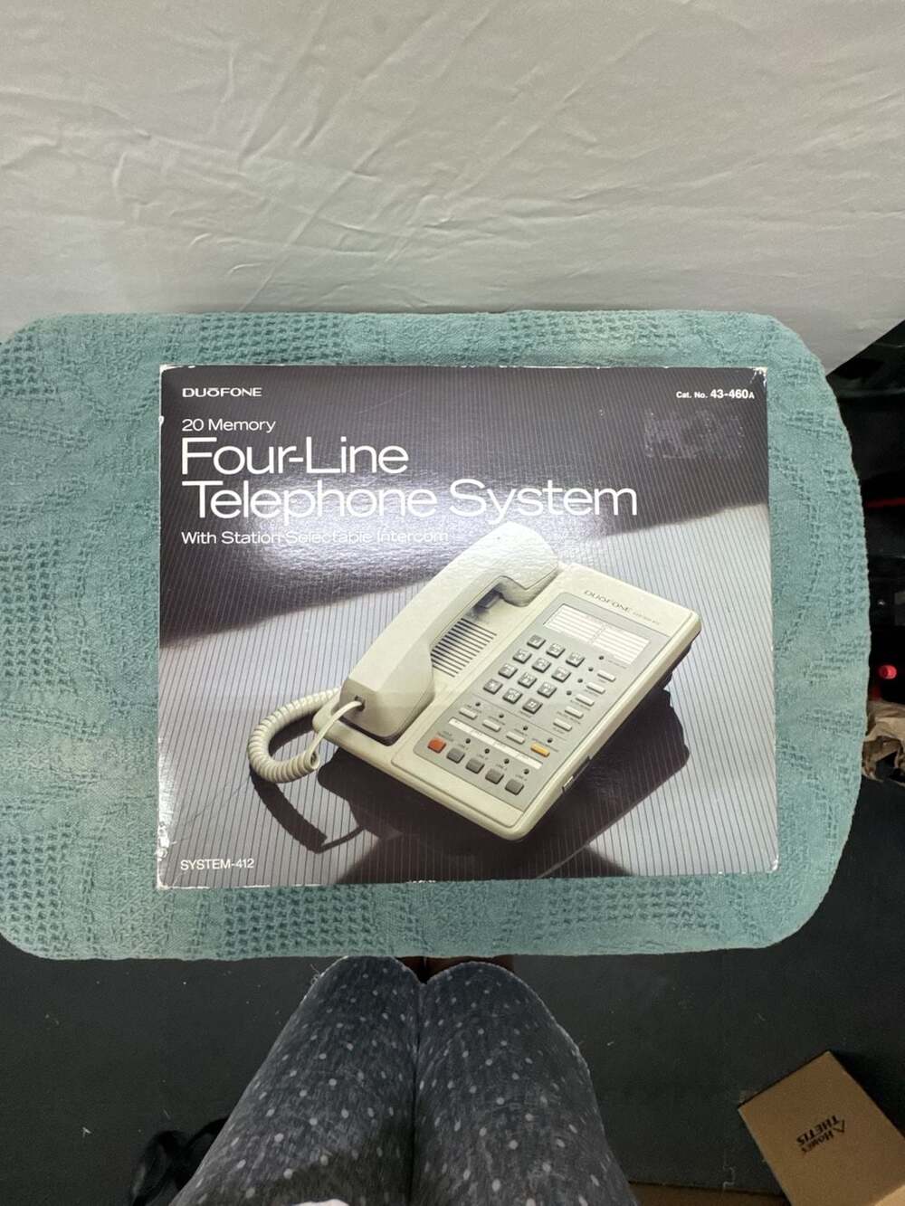 Duofone System-412 Four-Line 20-Memory Programmable Telephone System (Cat. No. 4